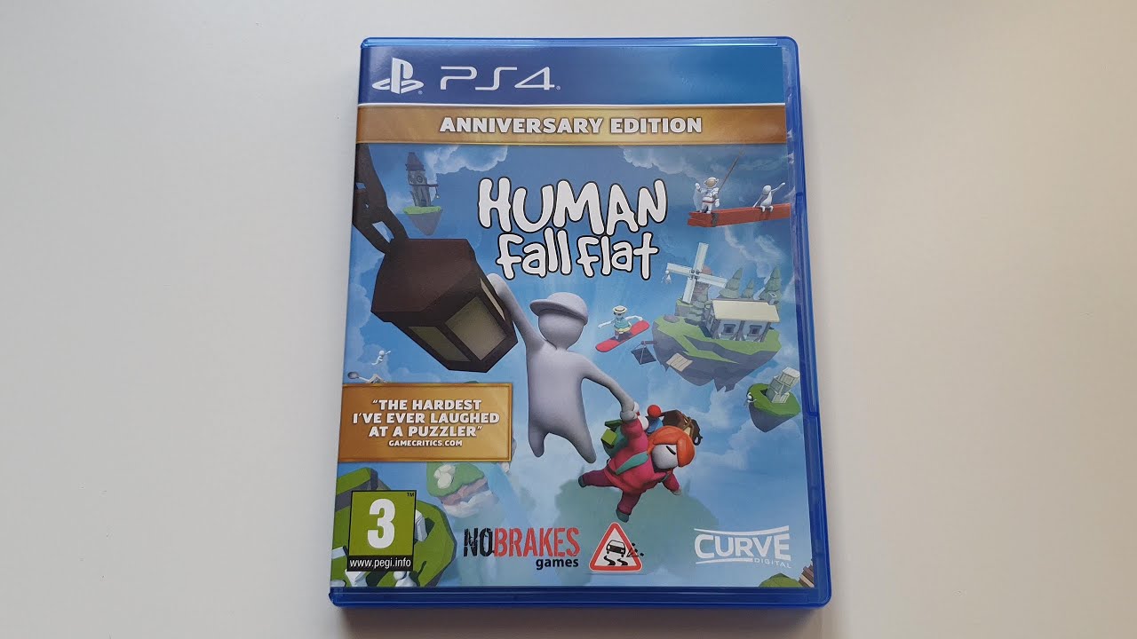 Human Fall Flat - Anniversary Edition PS4 Unboxing