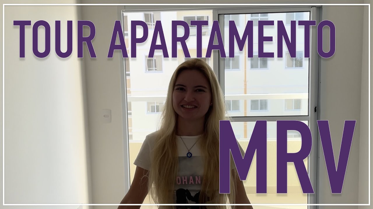 TOUR PELO APARTAMENTO COM VARANDA DA MRV