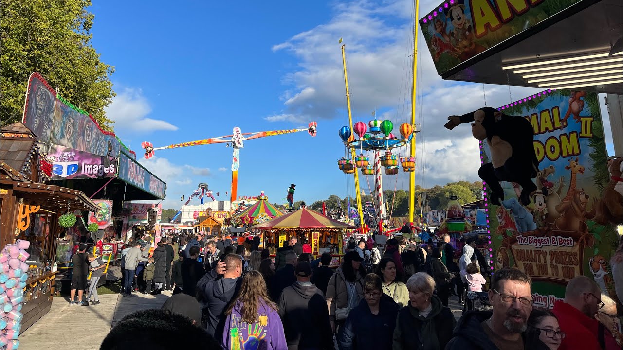 Nottingham Goose Fair Timelapse 2022