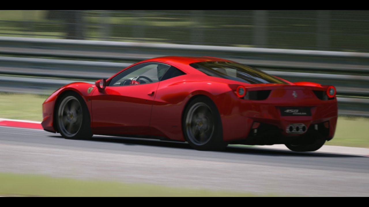 Assetto Corsa Ferrari 458 Italia on Monza