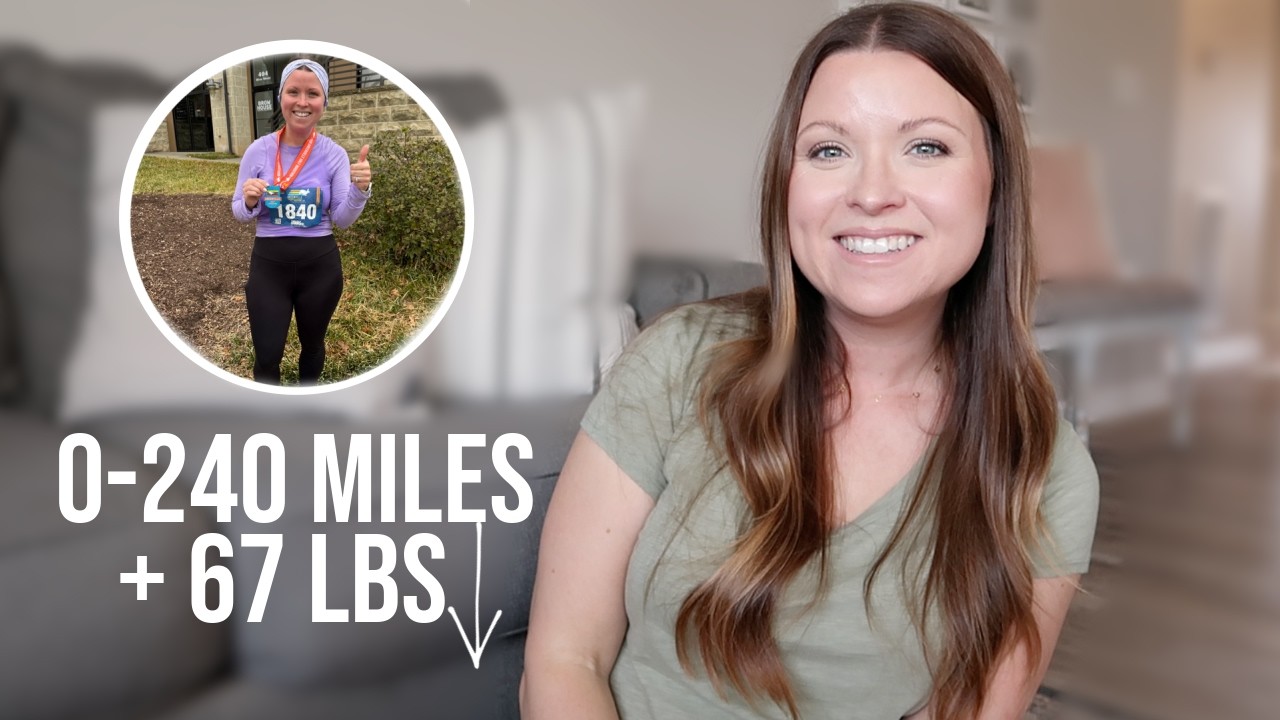 FROM POSTPARTUM TO HALF MARATHON | 67 Pounds Down & 240 Miles Later