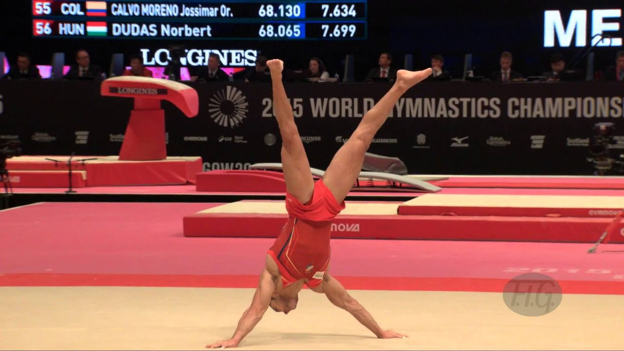 LOPEZ Ruben (ESP) - 2015 Artistic Worlds - Qualifications Floor Exercise