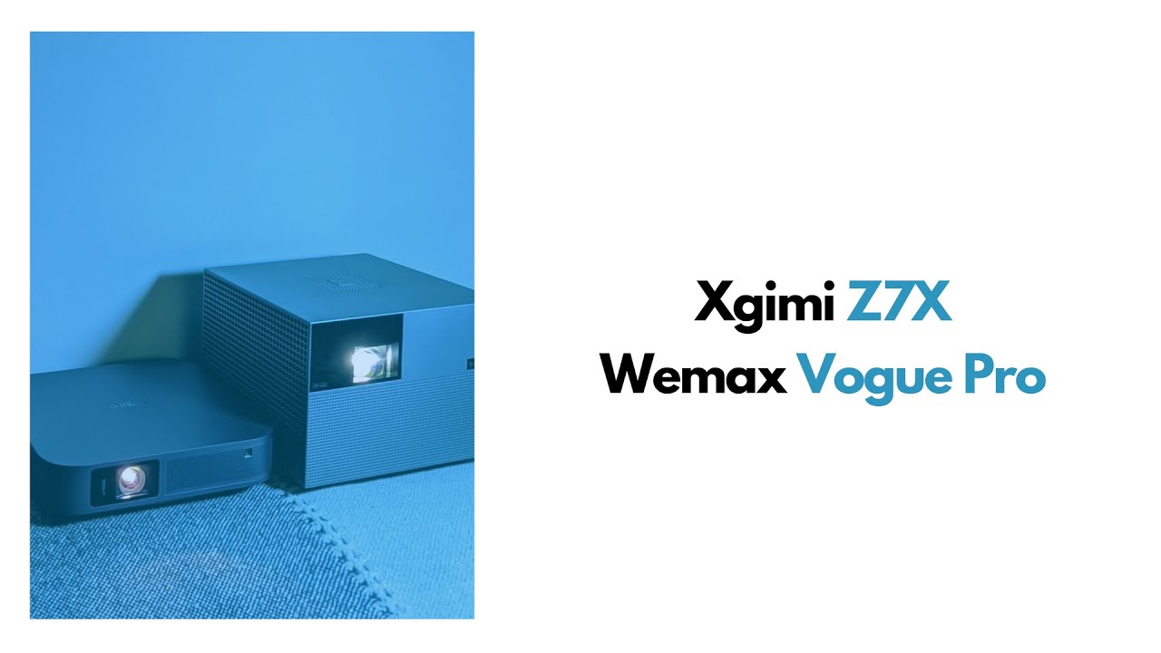 Xgimi Z7X + Wemax Vogue Pro 100: Comparativo de projetores