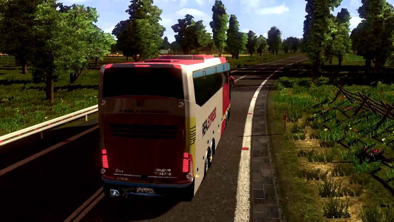 Euro Truck Simulator 2 Bus trip to Meknes with Marcopolo G7 1600 part1