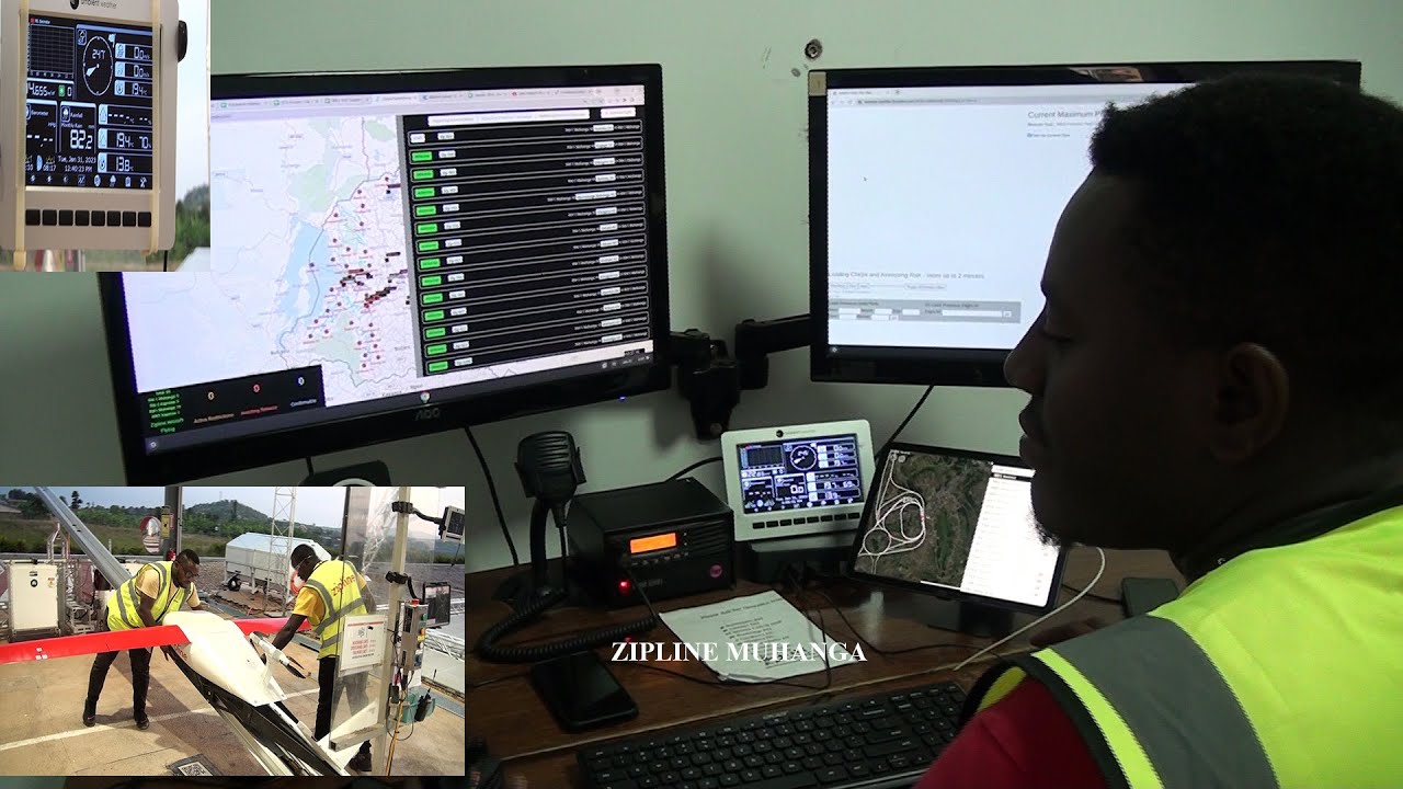 #ZIPLINE #RWANDA: Ibihambaye bikorerwa muri Zipline, ubuhanga buhambaye mu gutwara amaraso.