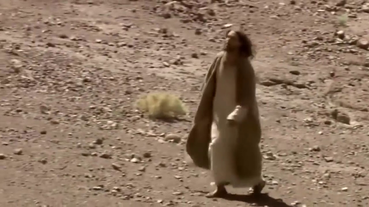 JESUS ES TENTADO POR EL SATAN&Aacute;S EN EL DESIERTO