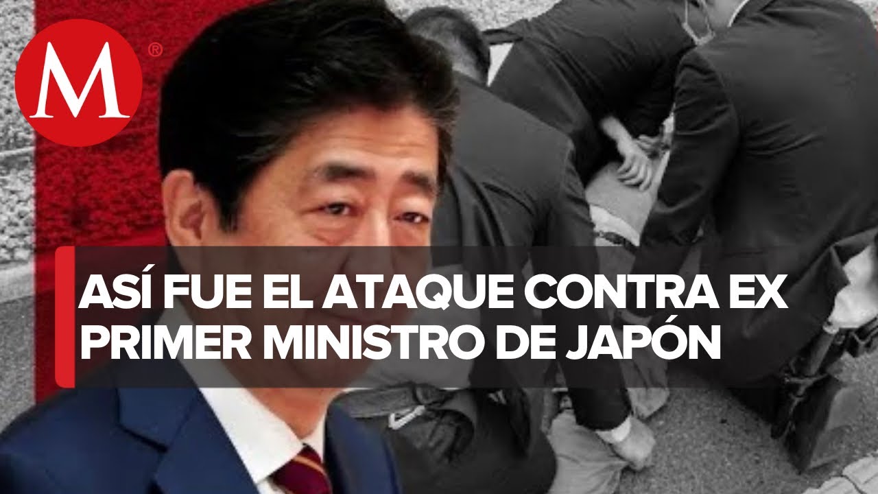 Momento del ataque contra Shinzo Abe, ex ministro japonés