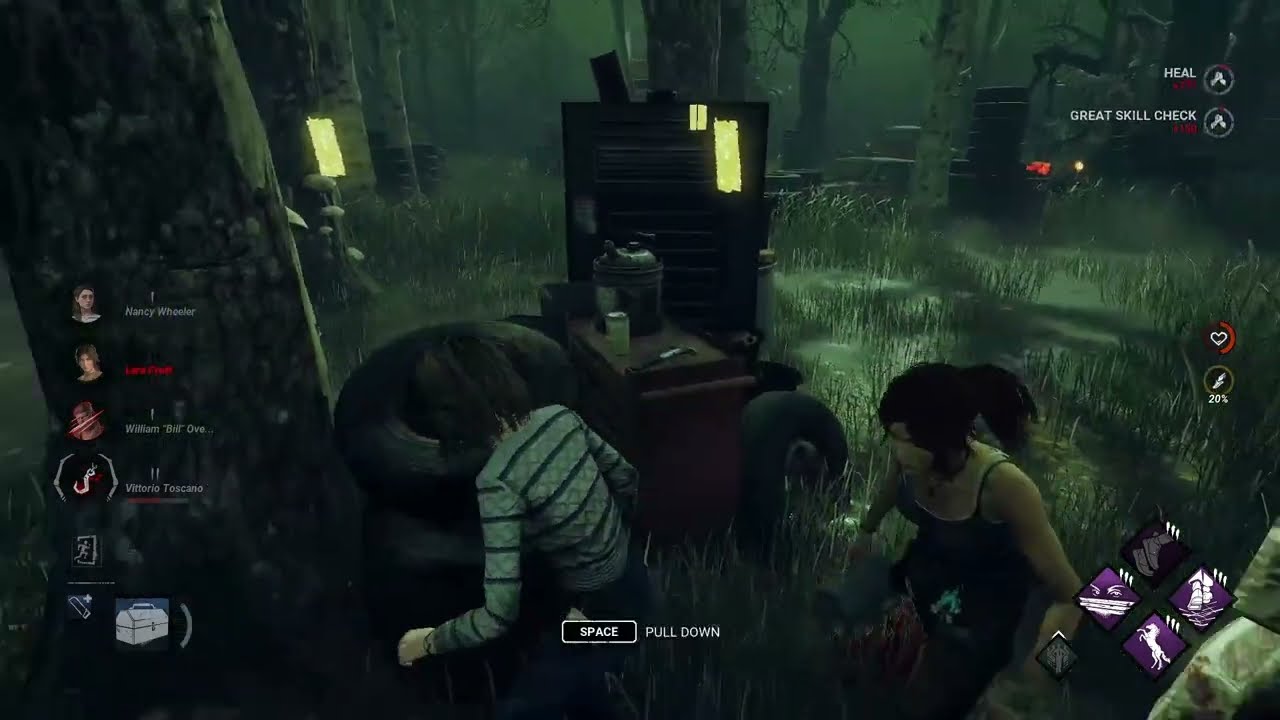 Surviving Ghost Face as Nancy Wheeler | Dead by Daylight Gameplay (No Commentary)