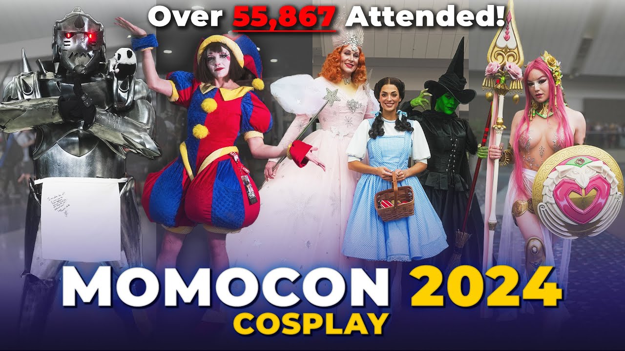 MOMOCON 2024 4K COSPLAY MUSIC VIDEO HIGHLIGHTS ATLANTA ANIME EXPO SSBU GAMING FAN CONVENTION