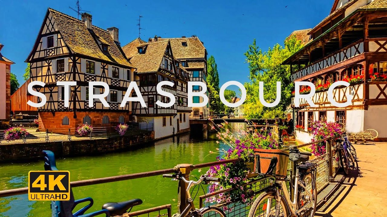 Strasbourg, France 🇲🇫 Walking Tour | Capital of Alsace | 4K 60 fps | Clemence and Edgar