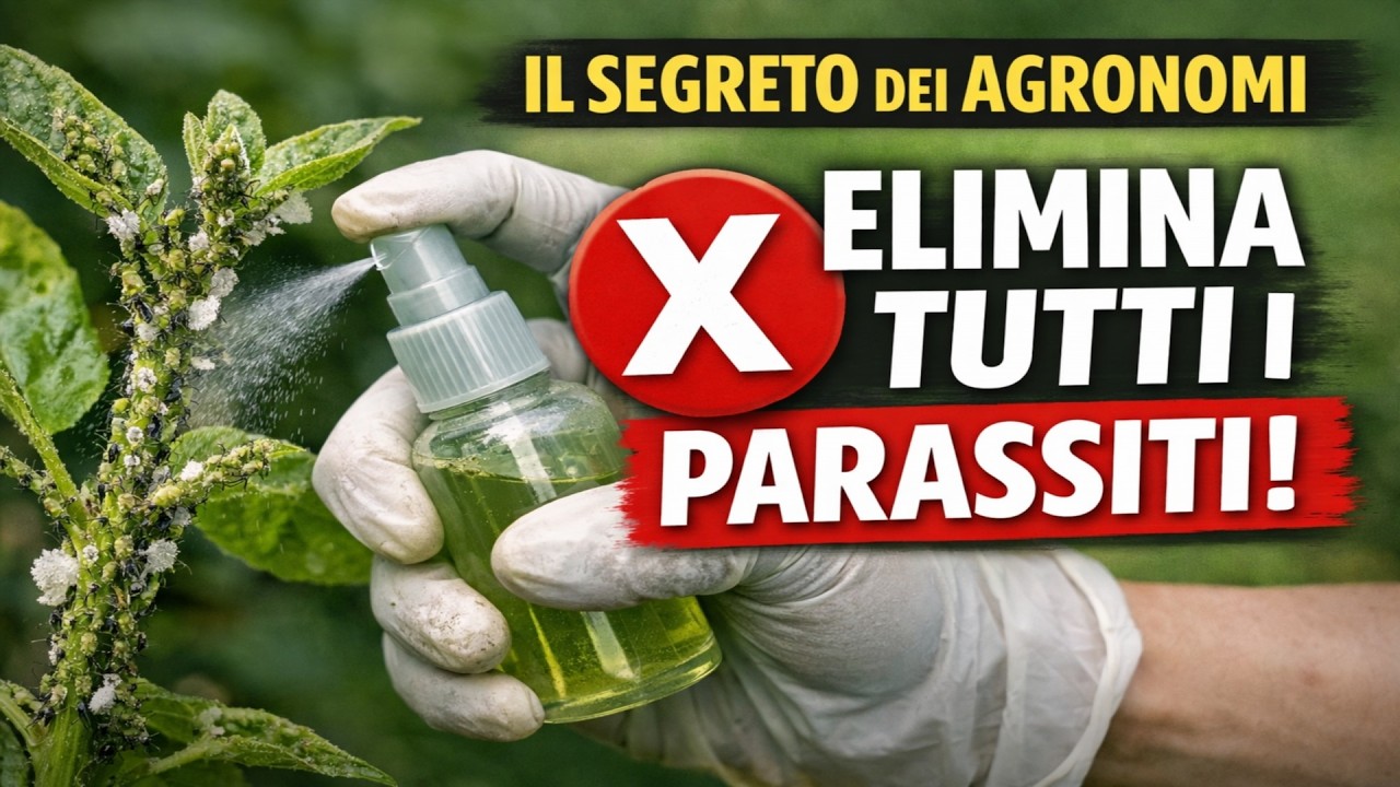 Il Segreto degli Agronomi: Elimina TUTTI i Parassiti con i Trattamenti Sistemici!