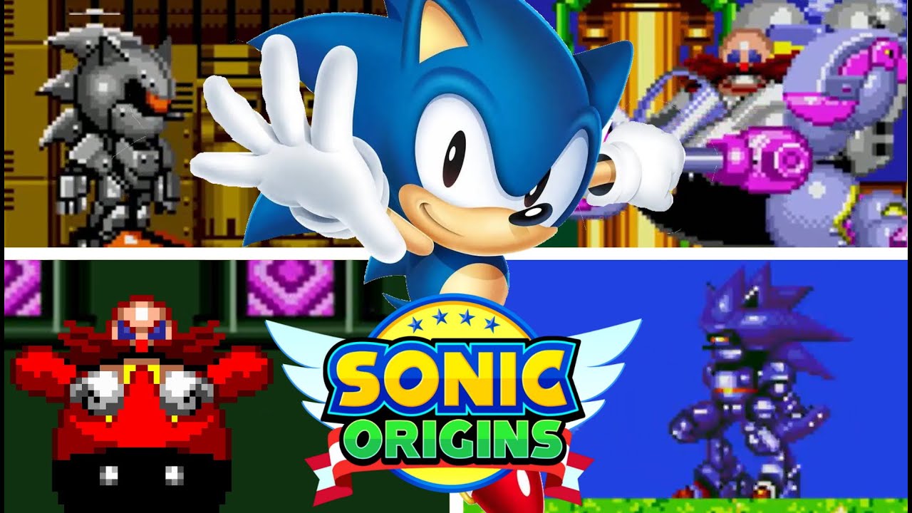 SONIC ORIGINS - All Bosses (As Sonic)