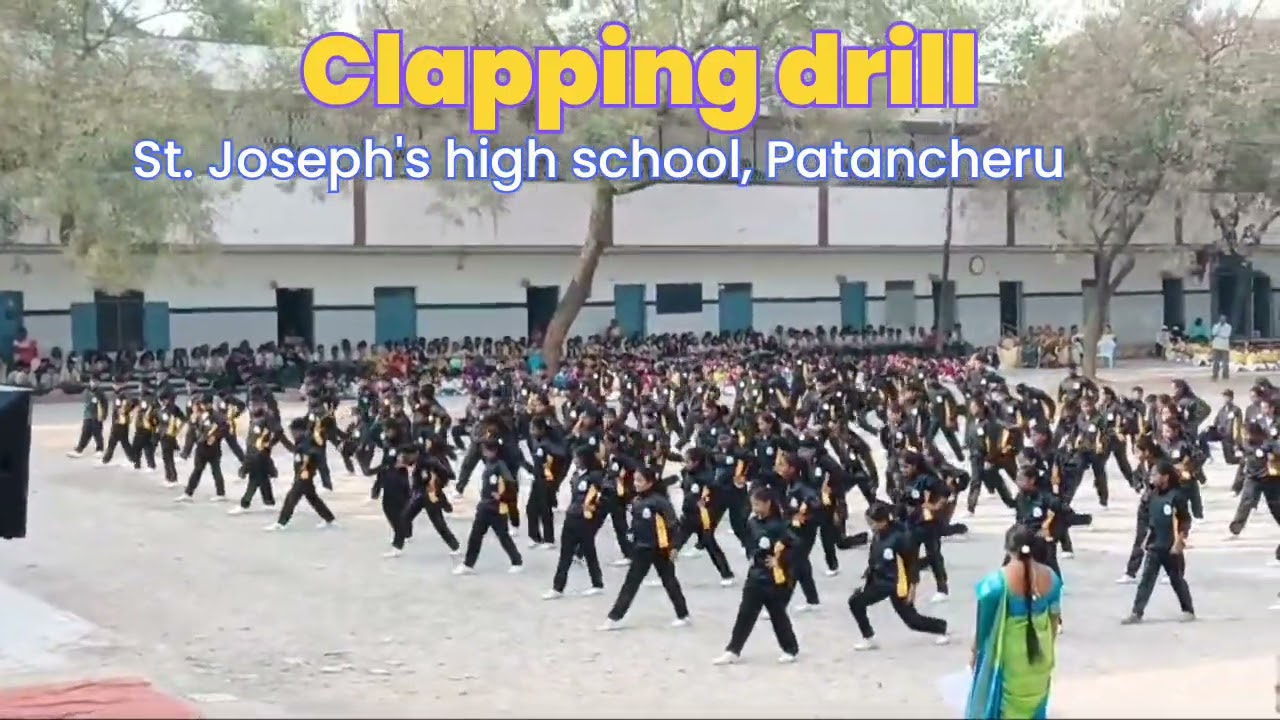 Clapping drill | republic day | st. Joseph's high school patancheru