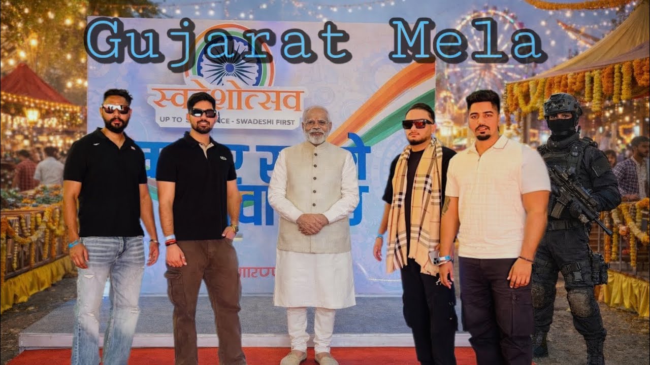 GAU Tech EXPO in Gujarat, PM Modi Welcome Us 🚩
