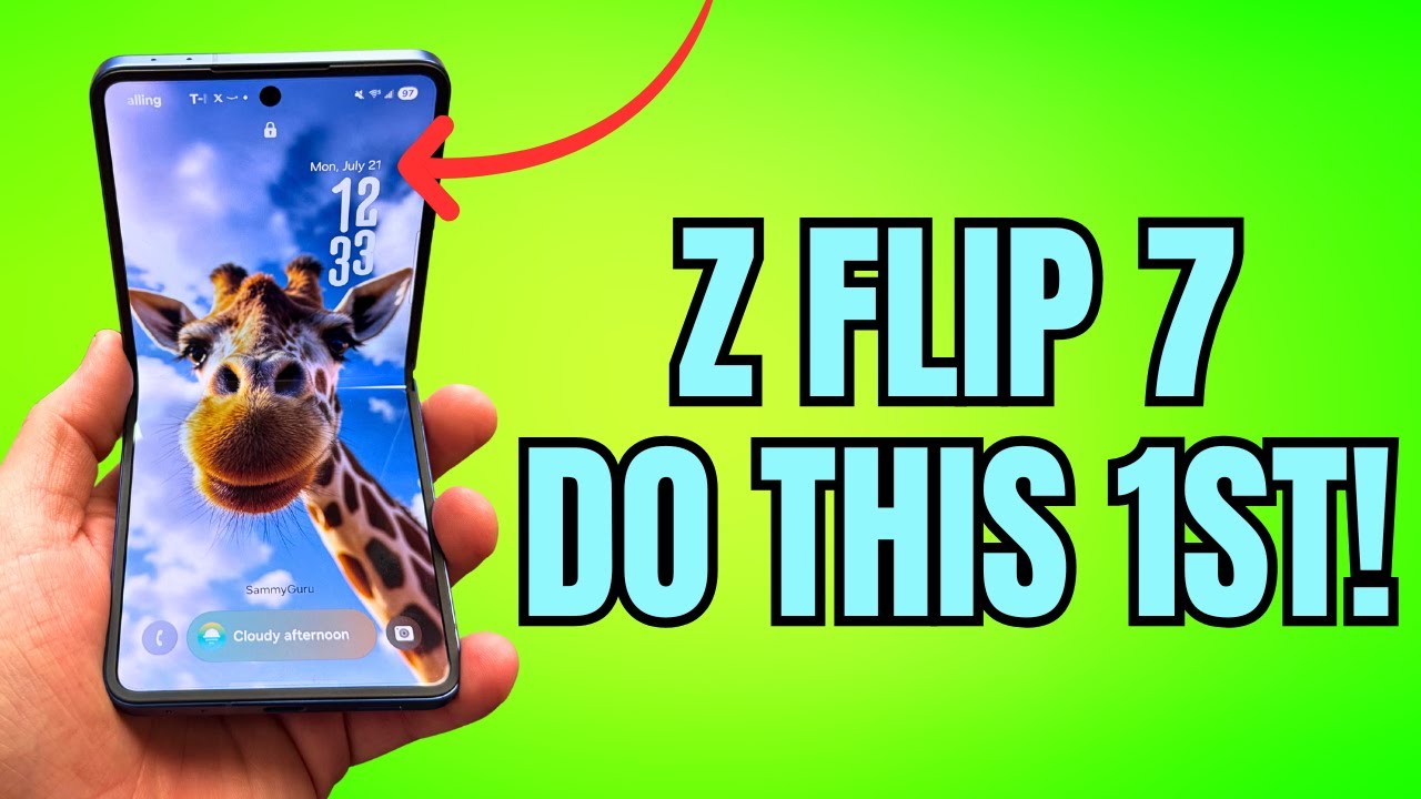 Galaxy Z Flip 7 - First Things To Do! (Setup + Samsung Tips and Tricks)