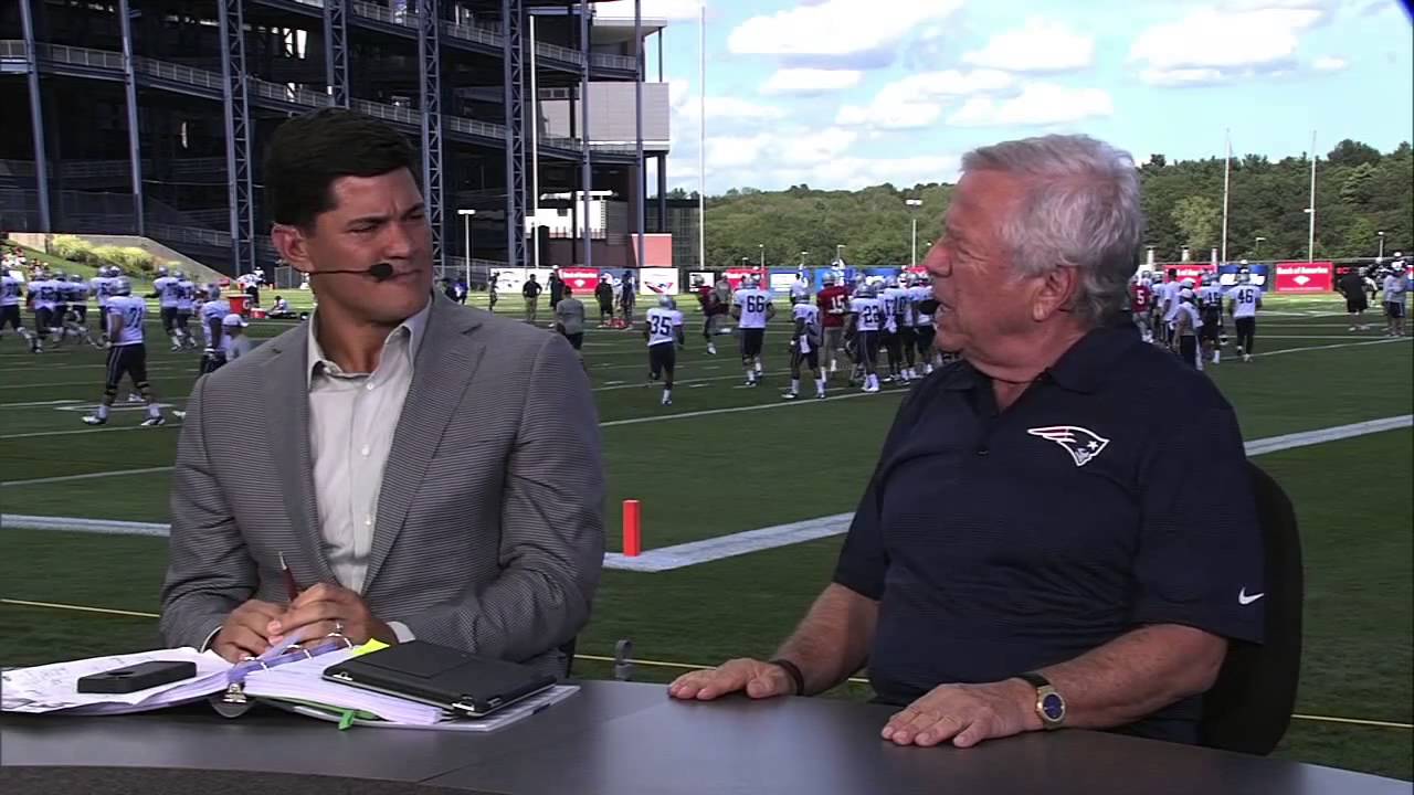 Tedy Bruschi Moved By Robert Kraft