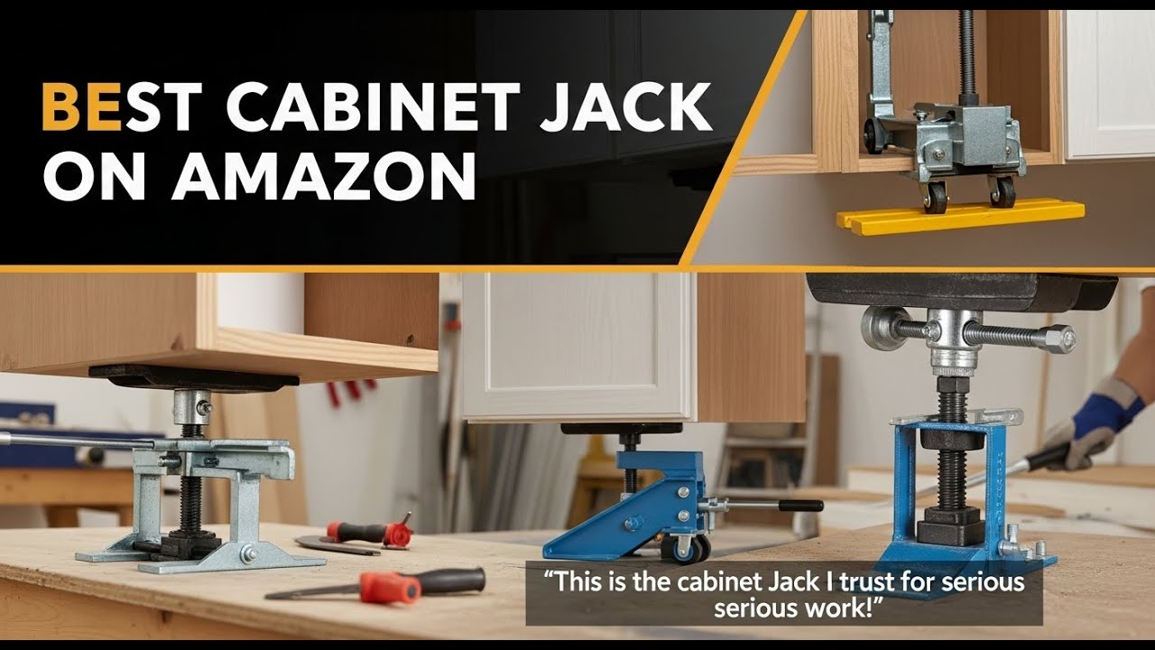 TOP 5 Best Cabinet Jack On Amazon 2026 | Cabinet Jack That Saves Time & Back Pain