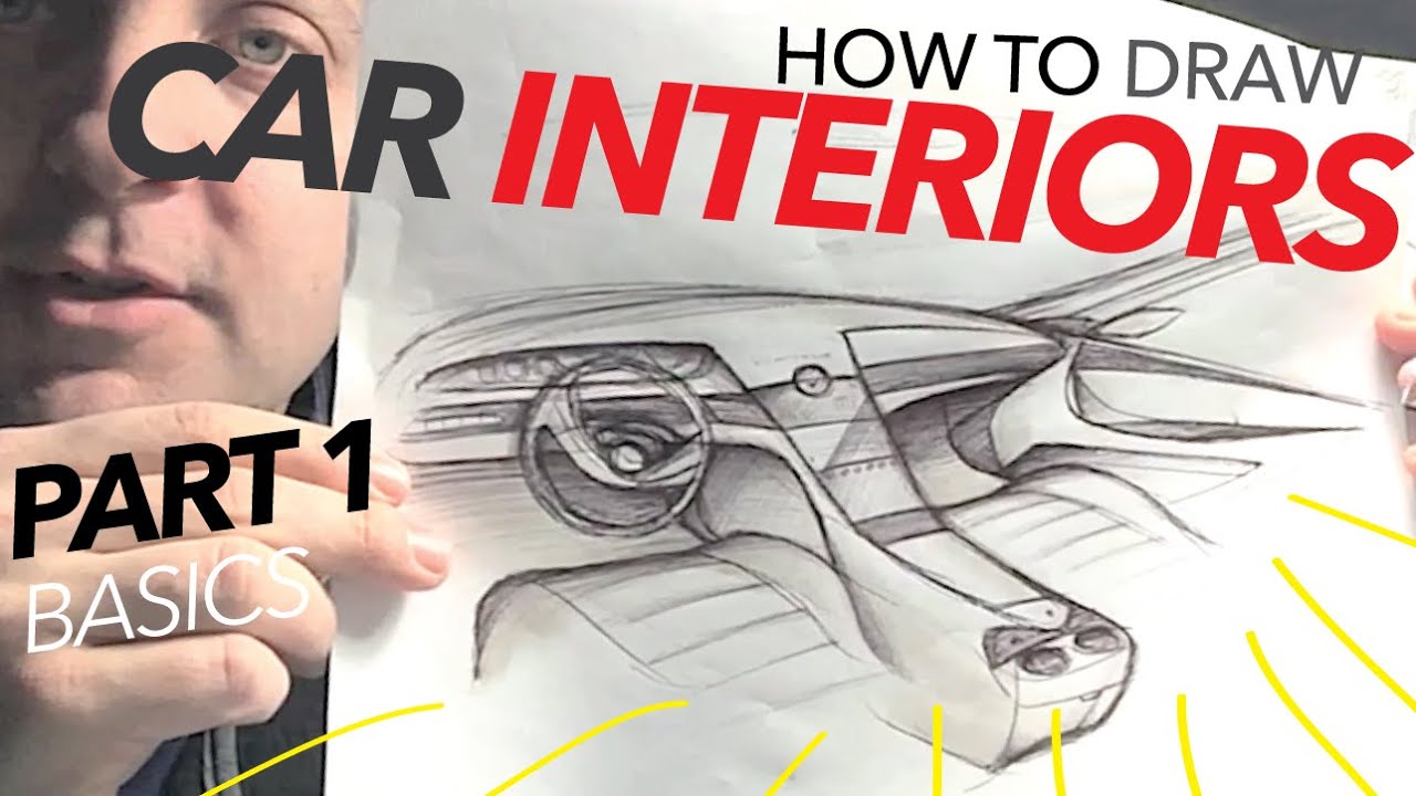 How to Draw Car Interiors (Part 1: Basics)