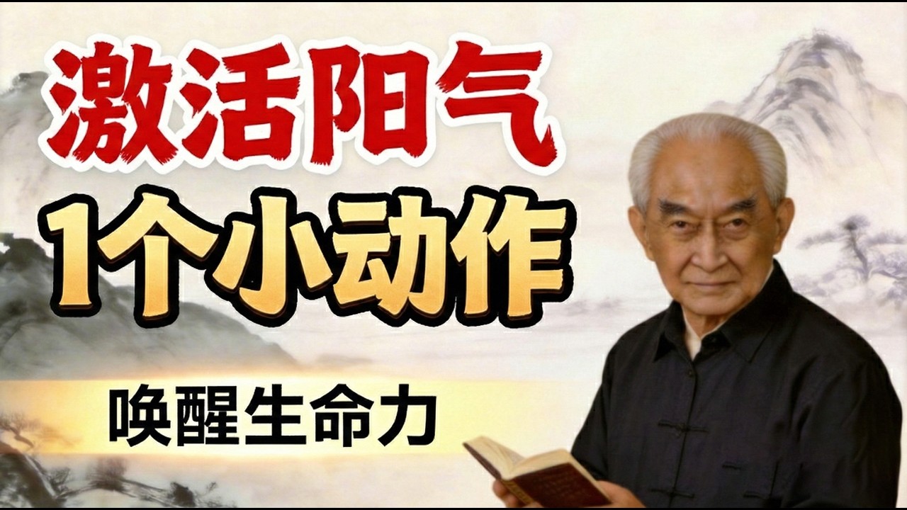南懷瑾：1個小動作，瞬間激活陽氣！頭不暈、背不痛，比泡腳更省時！“老仙一把揪”揪出幾十年寒濕！不花一分錢，一揪通全身，把脾氣和毒素全排空！