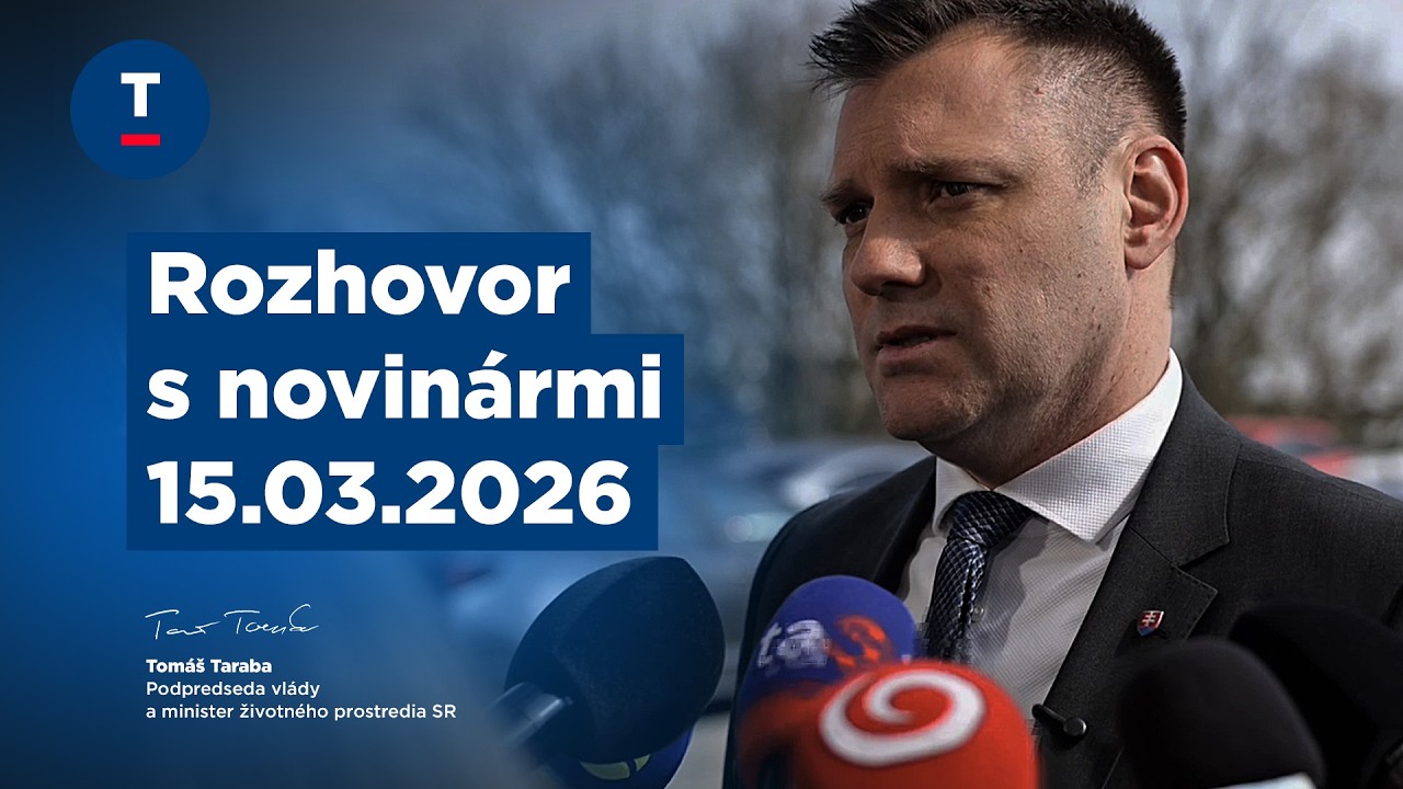 Taraba: Rozhovor s novinármi 15.3.2026