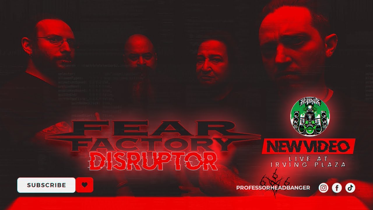 Fear Factory - Disruptor (Live at Irving Plaza)