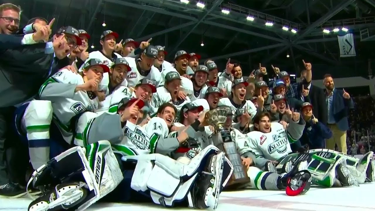 WHL Championship Celebration 2023 (Seattle Thunderbirds)