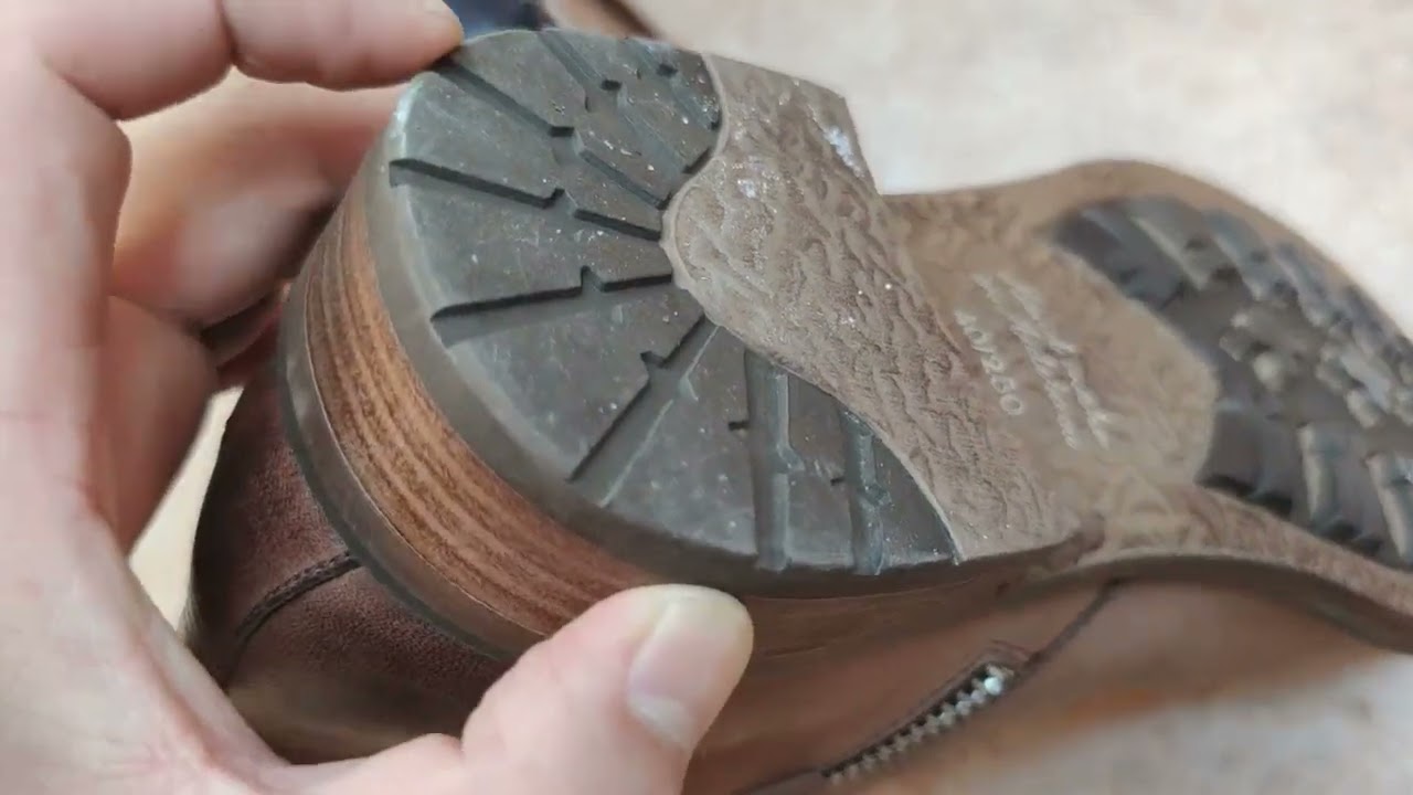 Brush Color Cow Leather Shoes For Man