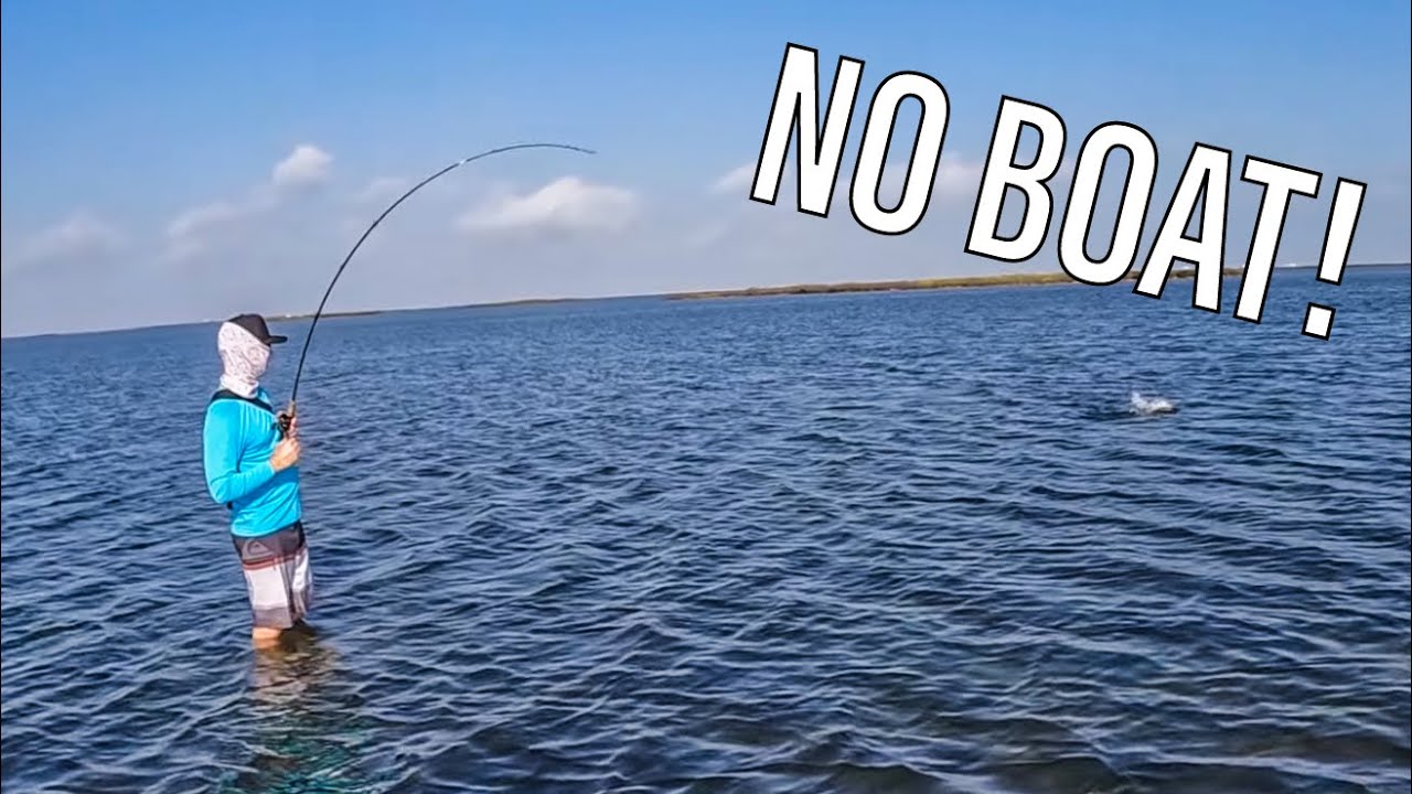 WALK-IN Wade Fishing (NO BOAT NEEDED)