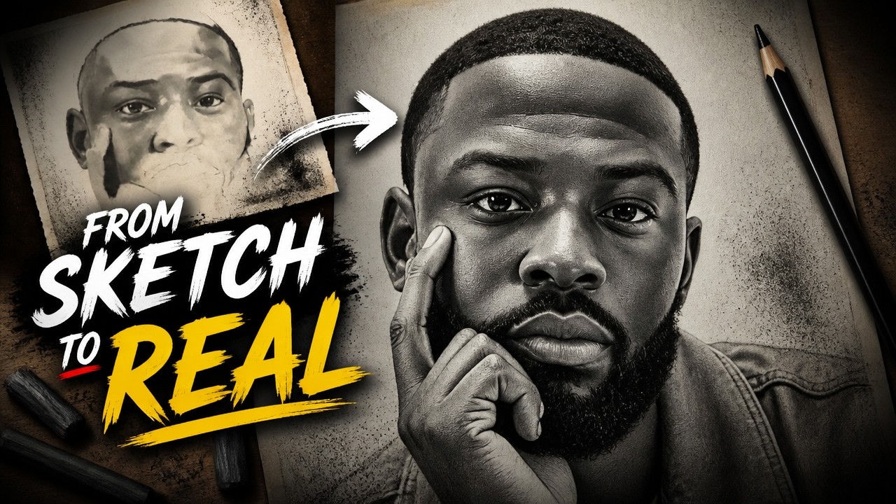 5 Secrets to DRAWING REALISTIC Portraits with Charcoal