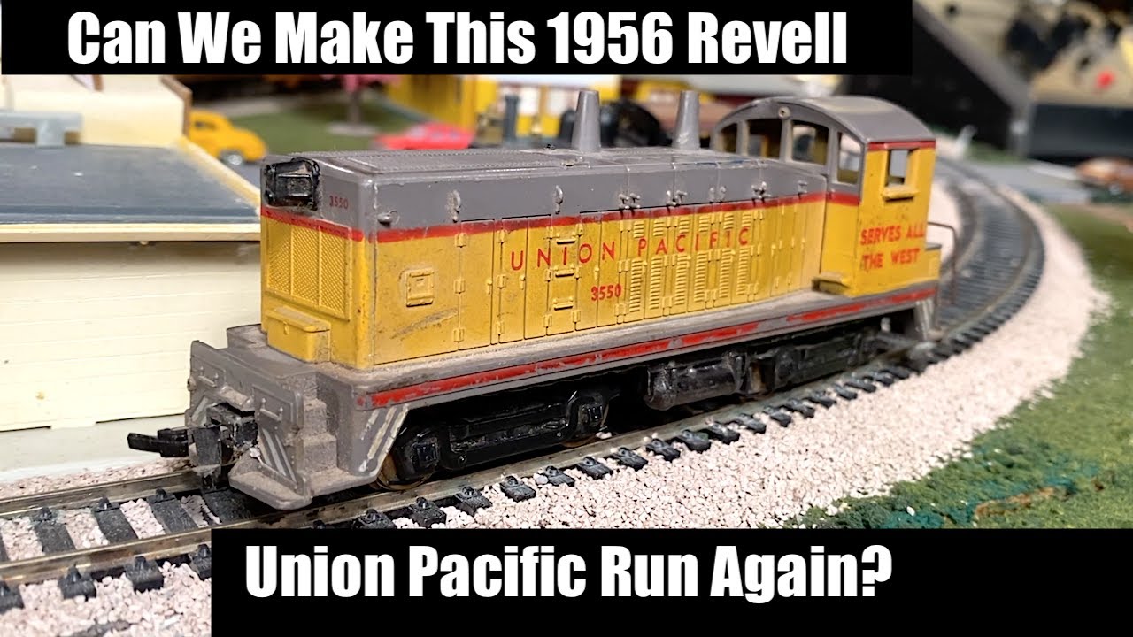 Can We Make This 1956 Revell Union Pacific Run Again?