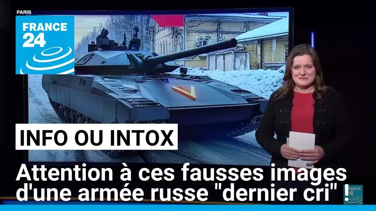Guerre en Ukraine : attention à ces fausses images d'une armée russe 
