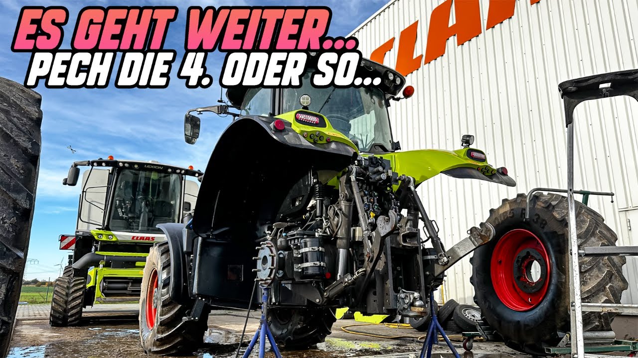 Probleme am Claas Axion 870 | Fendt 939 Black vor der Amazone UX11200 | Farming Week