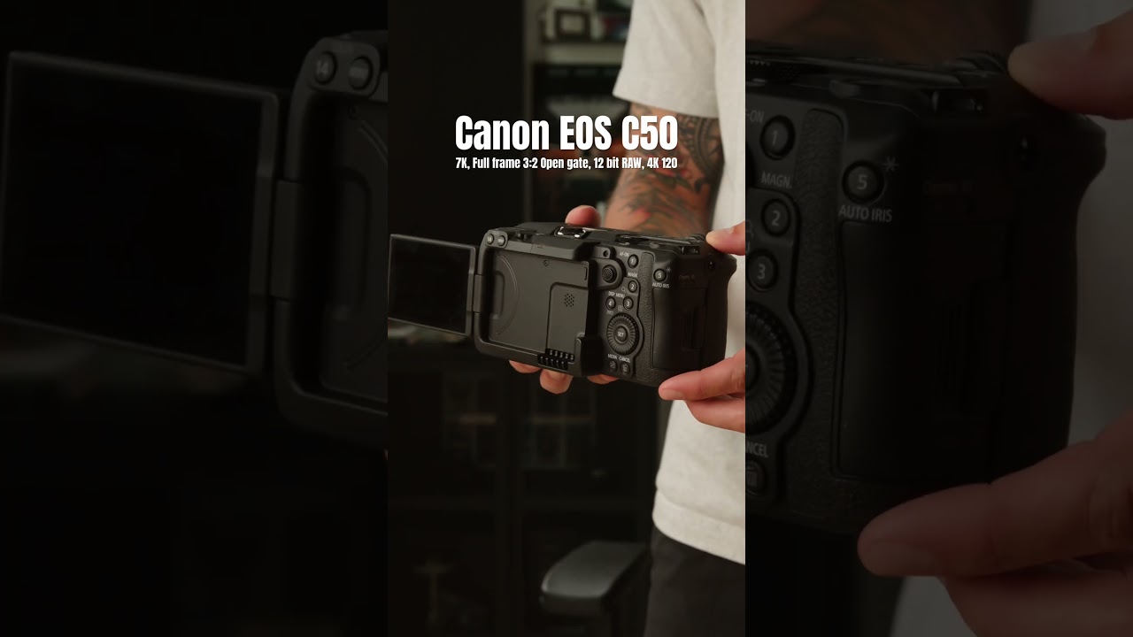 The New Canon EOS C50 🔥