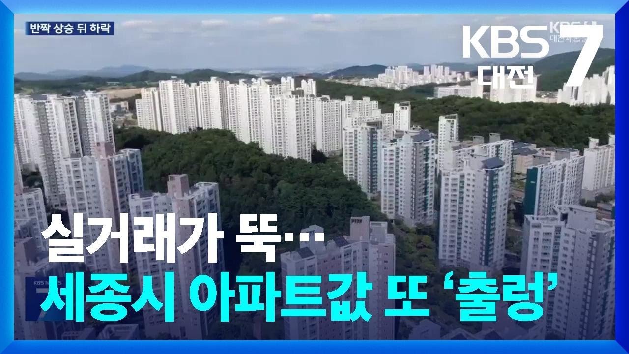 ‘청와대 복귀’에 세종시 아파트값 또 ‘출렁’…2020년 데자뷰? / KBS  2025.06.10.