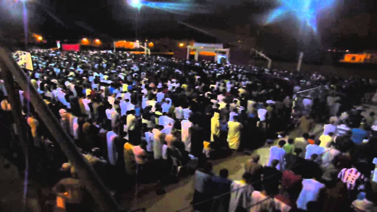 صلاة التراويح المقرئ بلال زراد بحي دار مورسيا العليا اليوم الثالث من رمضان