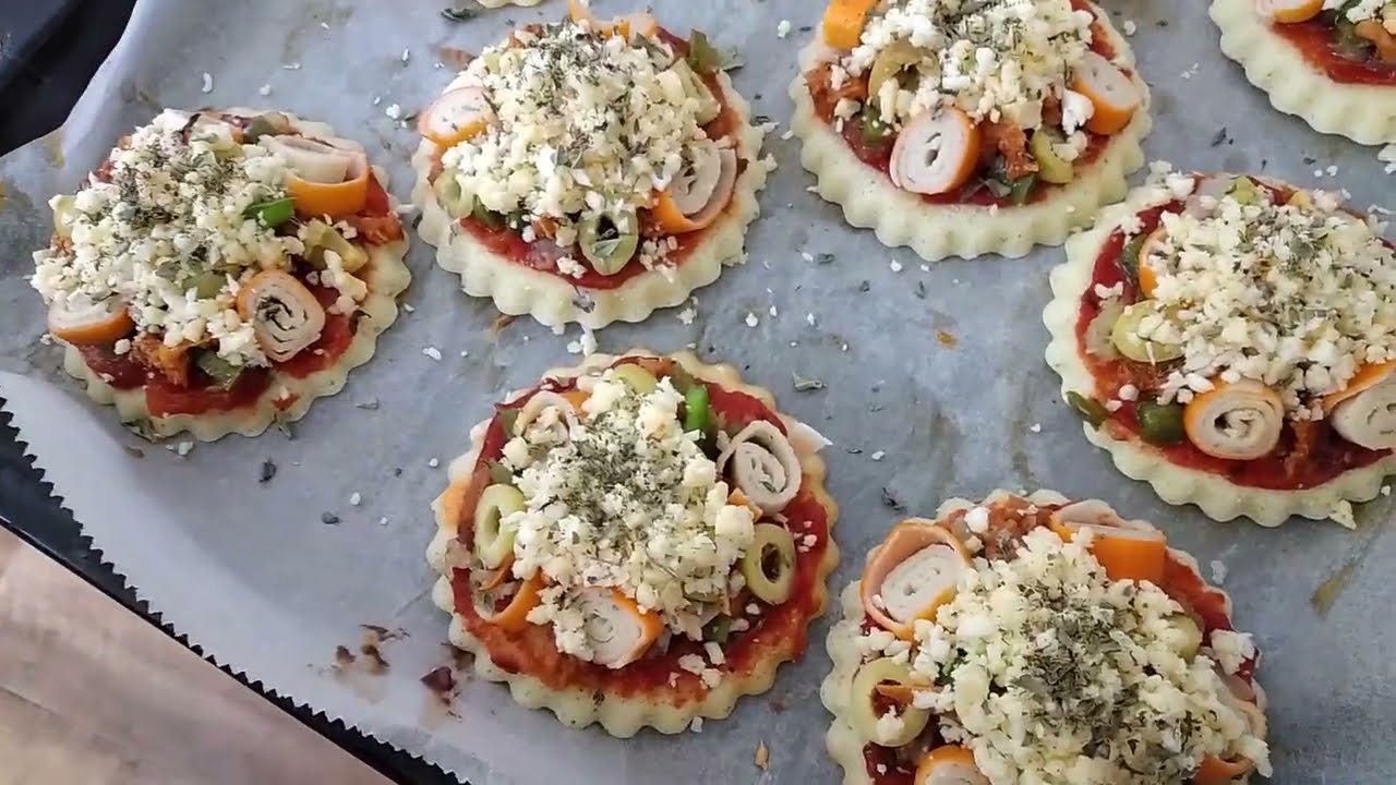 بدون عجن ولا مجهود 🌙مني بيتزا سائلة