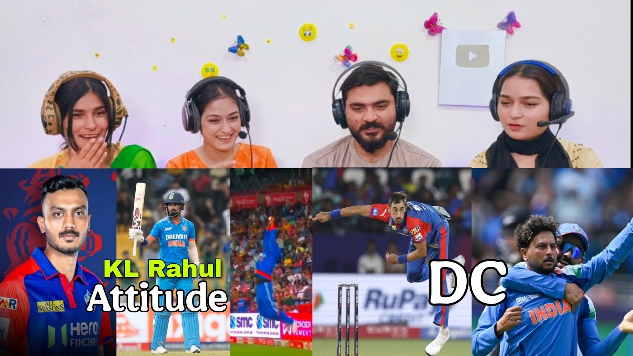 KL Rahul Attitude 😎 Axar Patel,  Kuldeep, M.Starc | Team DC Review