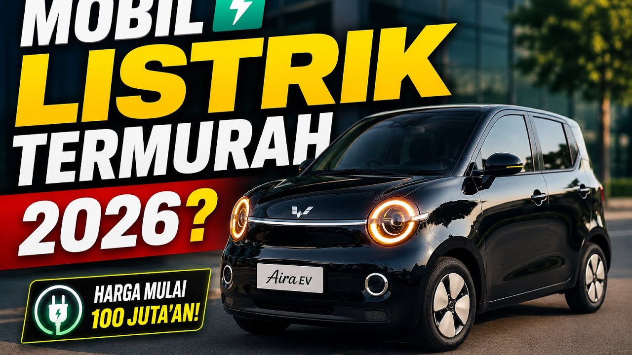 WULING AIRA EV MOBIL LISTRIK TERMURAH 2026?