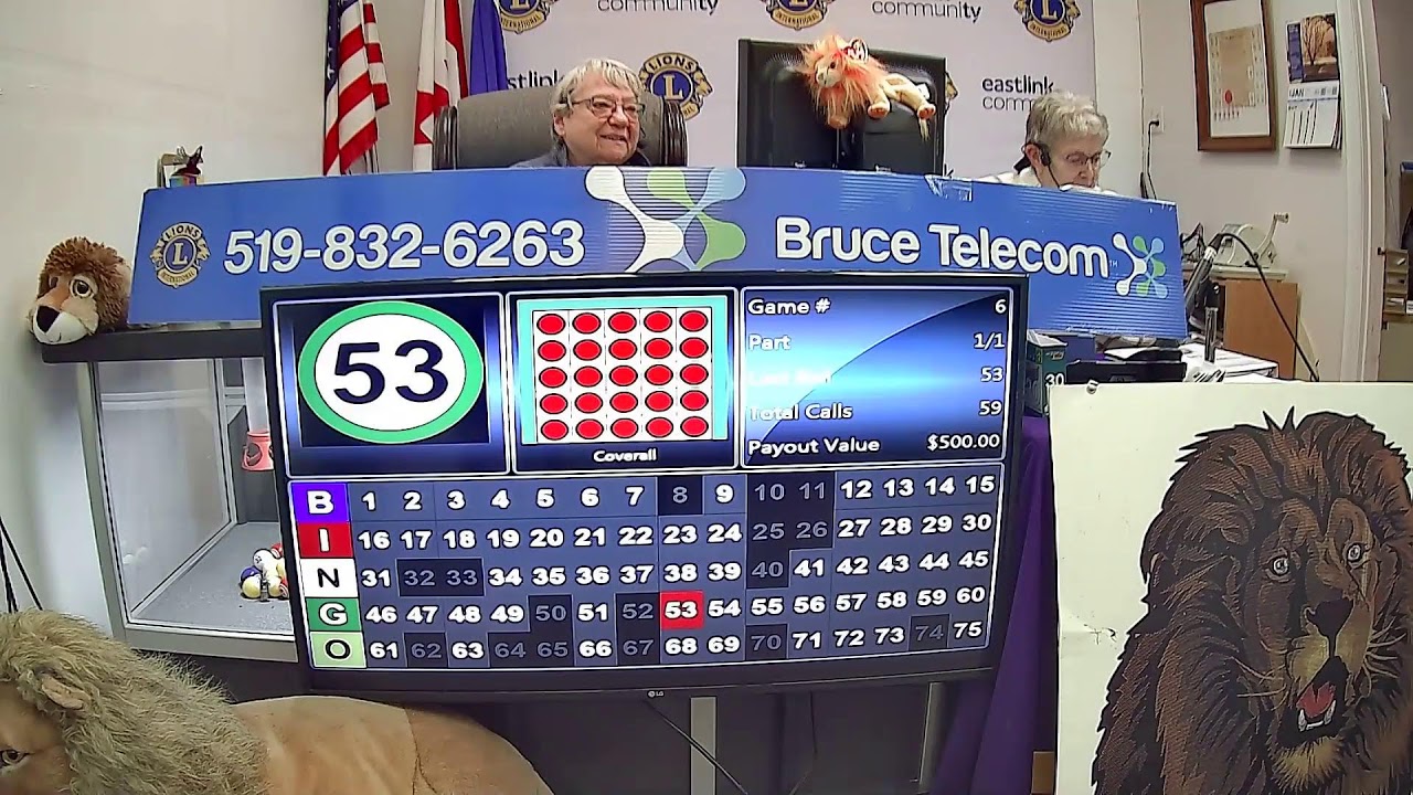 Port Elgin Lions TV Bingo