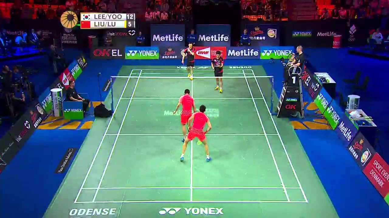 Yonex Denmark Open 2015 | Badminton F M3-MD | Lee/Yoo vs Liu/Lu