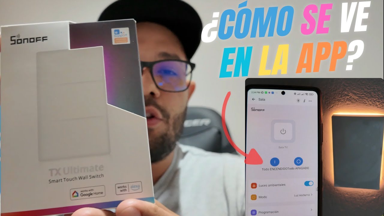 CONFIGURACIONES del Sonoff TX ULTIMATE #sonoff #ewelink #SonoffTXUltimate #smarthome #domotica #new