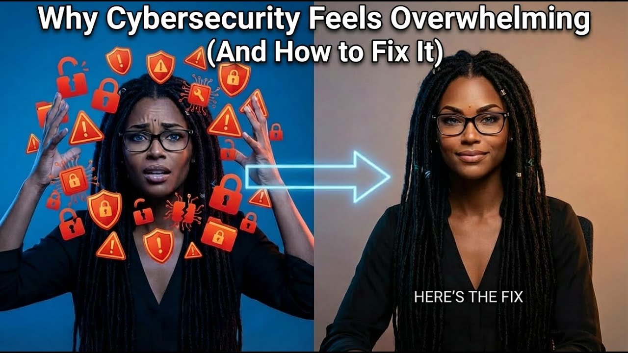 Why Cybersecurity Feels Overwhelming (And How to Fix It)