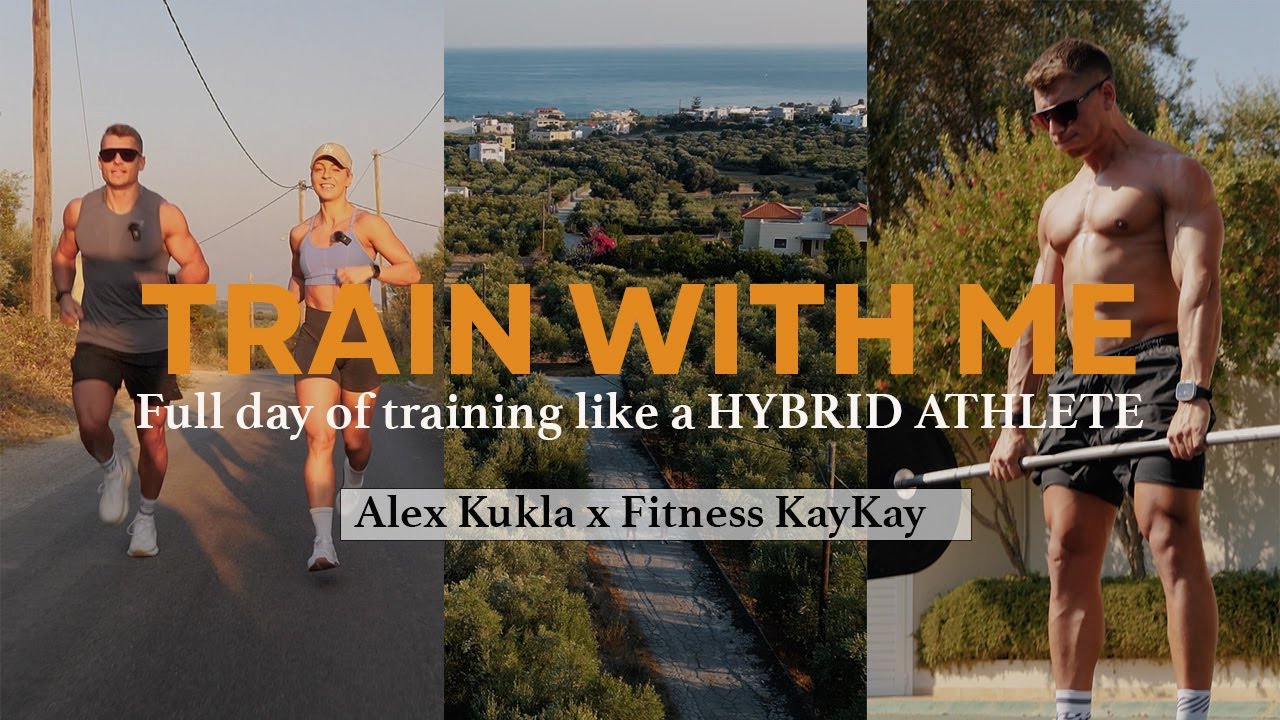 Train with ME // Full Day of Training like a Hybrid Athlete feature: Fitness KayKay