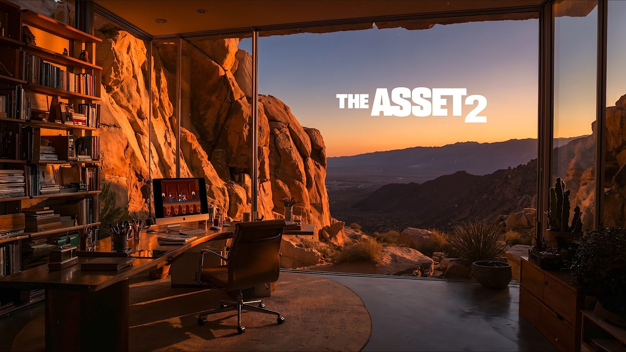 THE ASSET 2 - Desert Hideout | Cinematic Sci-Fi Ambience - Day & Night Cycle