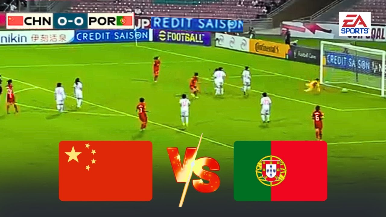 Aug 2, 2025 | PORTUGAL vs CHINA | International Women's Friendly Match in FIFA 23 [Ultra Hd]