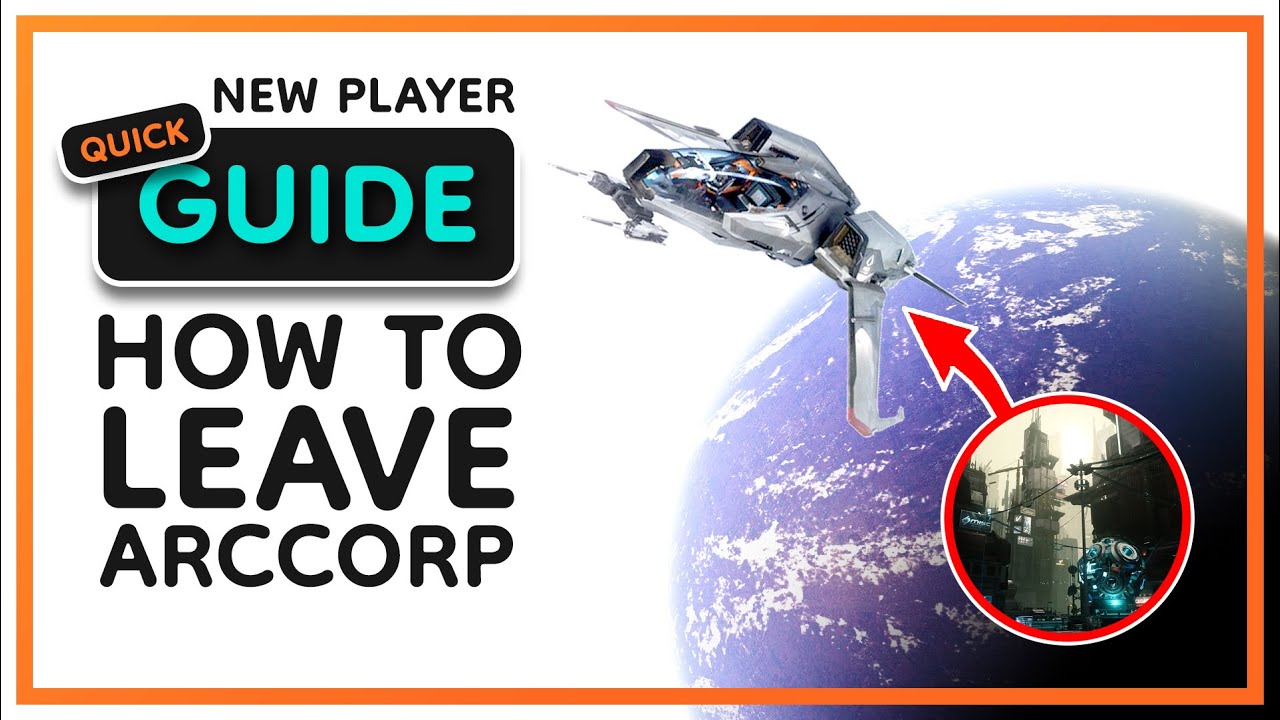 How To Leave Area 18 on ArcCorp - Star Citizen New Player Guide