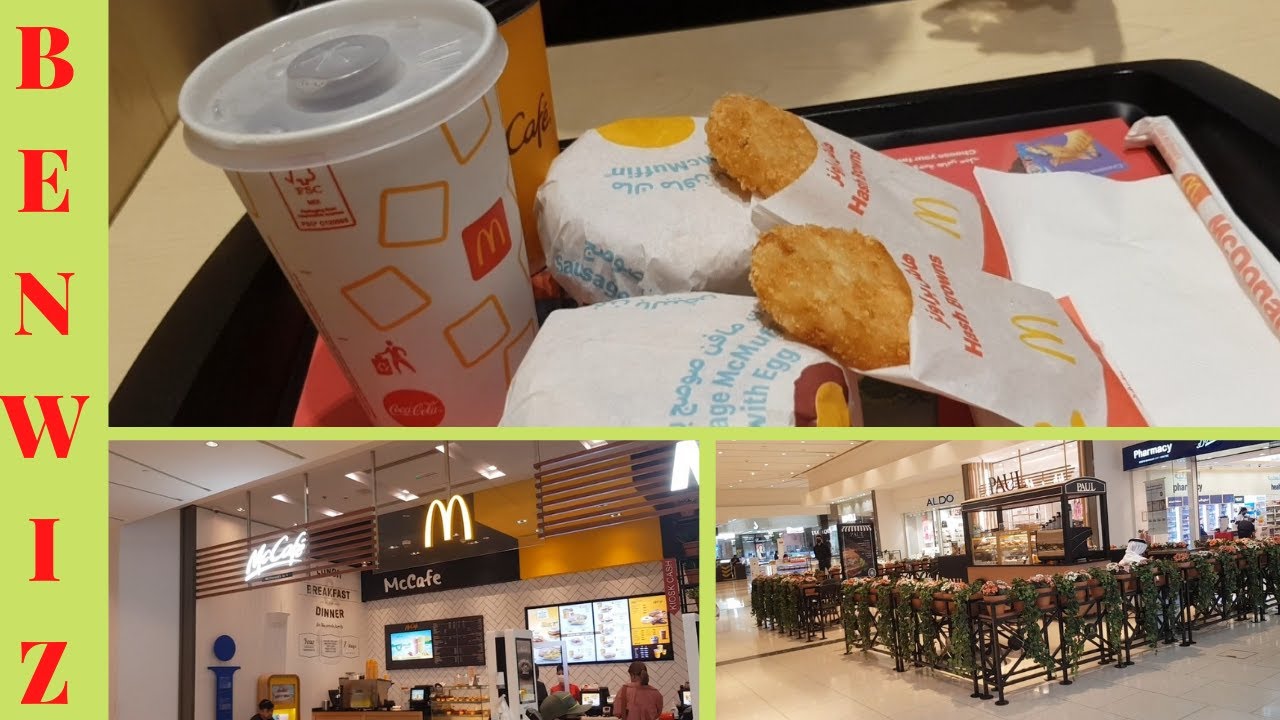 Breakfast At McDonald's | Window Shopping | City Centre Sharjah