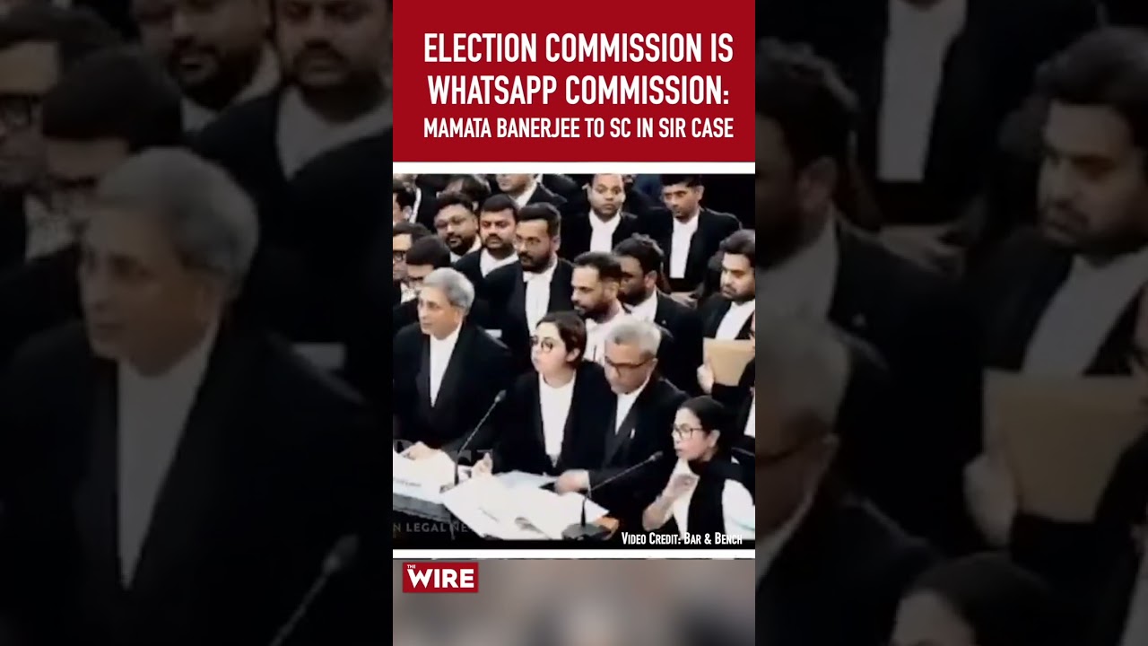 Election Commission is WhatsApp commission: Mamata Banerjee to SC in SIR case