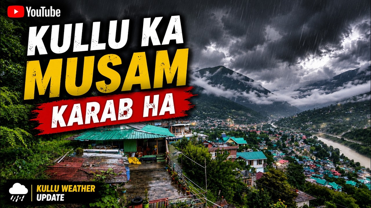 ⚠️ Kullu Mein Mausam Hua Kharab | Live Weather Update