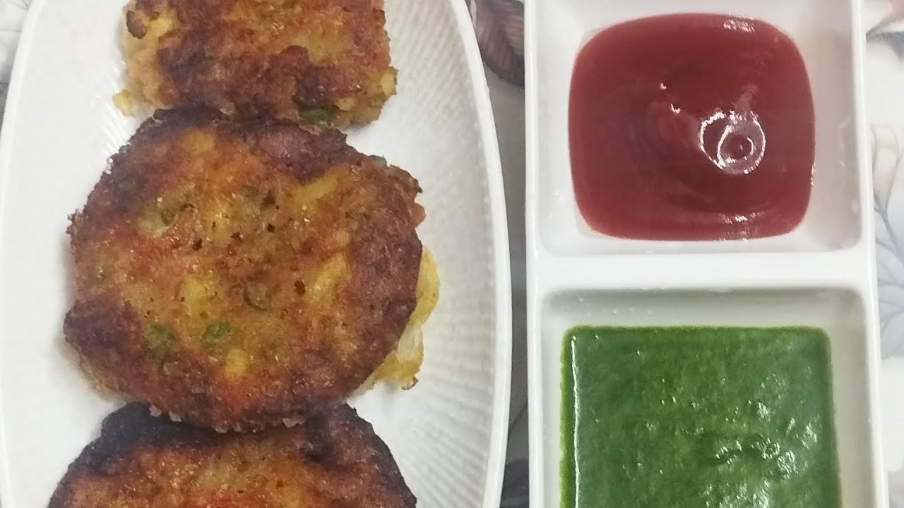 Sweet potato tikki healthy recipe